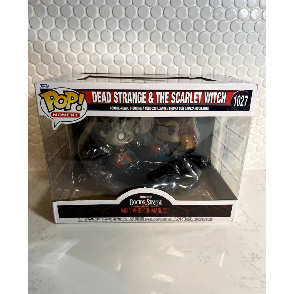 NIB Marvel Dr. Strange Dead Strange & The Scarlet Witch Funko Pop 1027